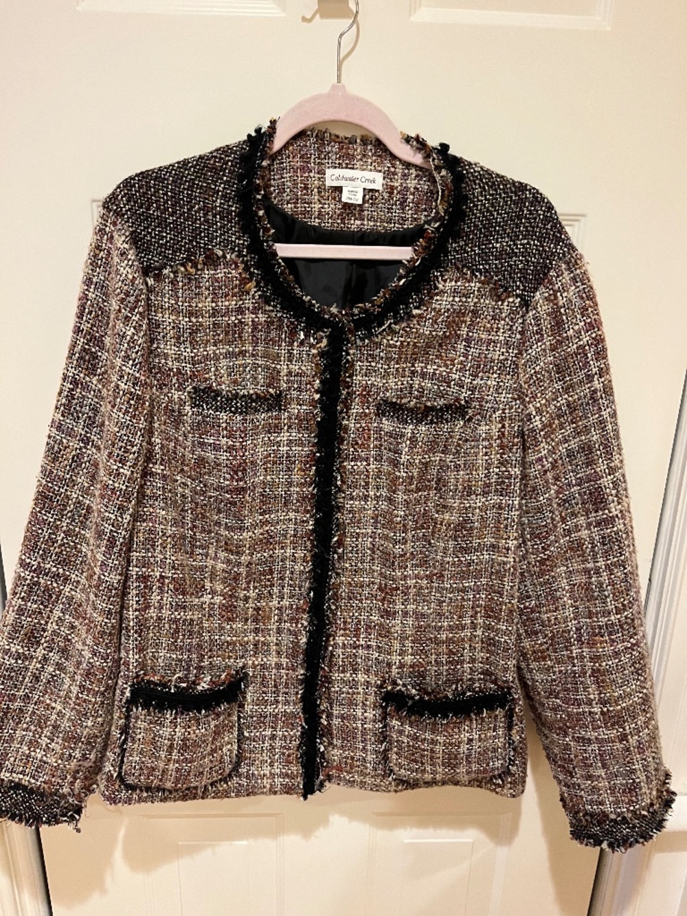 Cold water Creek Tweed Jacket